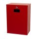 Skåp för batteriinsamling 9 L röd