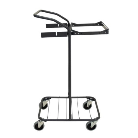 Sorteringsvagn tre grå utan kärl