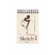 Skissblock A4 110g 70 blad 10-pack