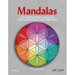 Målarbok Mandalas från 8 år 3-pack