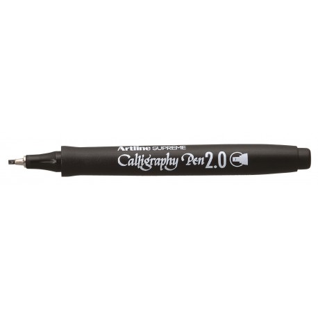Artline Supreme Calligraphy Pen 2 mm svart 12-pack