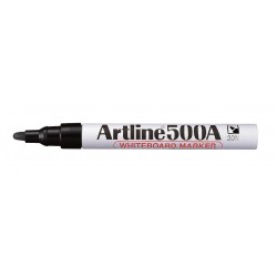 Whiteboardpenna Artline 500A svart 12-pack