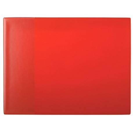Skrivunderlägg 40x52 PP ficka röd