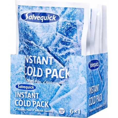 Salvequick instant cold pack 6-pack
