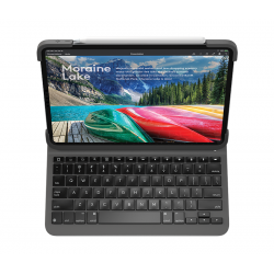 Ipad Pro 11 Slim folio Pro keyboard case, grå (2018)