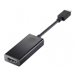 HP USB-C till HDMI Adapter, svart