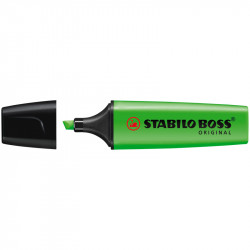 Överstrykningspennan Stabilo Boss, Grön