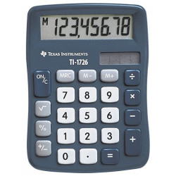Bordsräknare Texas TI-1726 Solceller