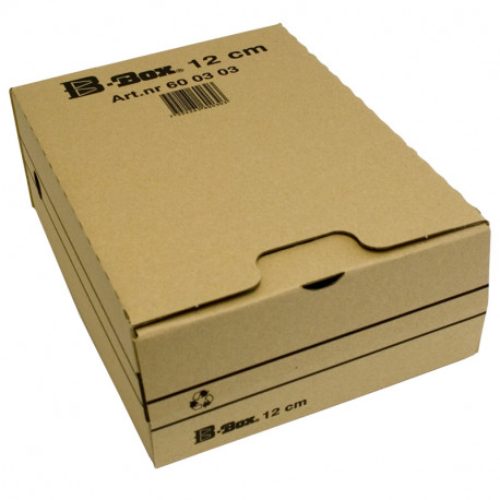 Arkivbox B-Box 12 cm, Brun