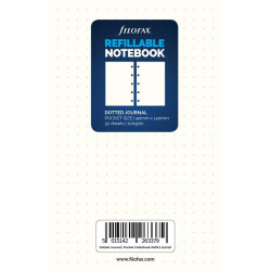 Anteckningsbok Filofax Refill Pocket Dotted