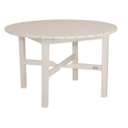 Holmsund bord runt 120 cm vit