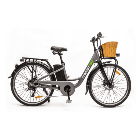 Elcykel 26" 250W, 36V 3 olika styrkor i tre färger