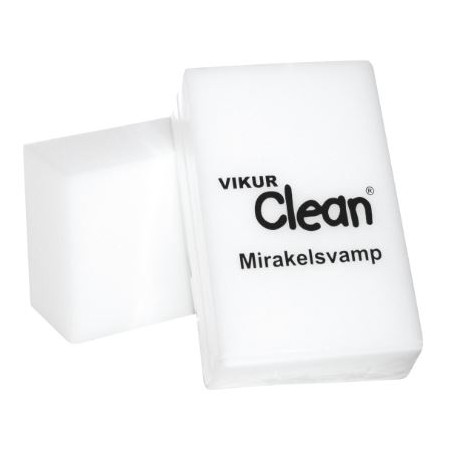 Vikur Clean Mirakelsvamp oplastad 300st/förp