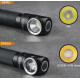 LED-pannlampa, ficklampa 2-i-1, mycket stark 1200 lumen
