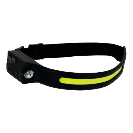 Pannlampa med rörelsesensor 300 Lumen, laddningsbart USB-C