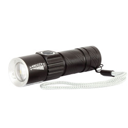 Ficklampa LED, Zoom Proline laddningsbar usb