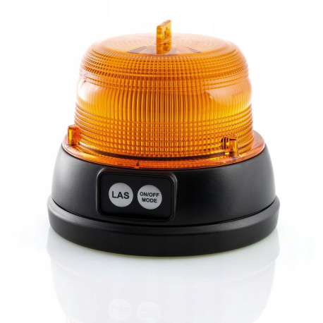 Magnetisk varningslampa, saftblandare, batteridriven 2x9V orange