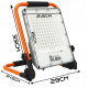 Arbetsbelysning LED 100W 3500 Lumen, batteri 10000mAh, portabel