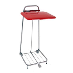 Säckställ Erik 125L Röd med pedal