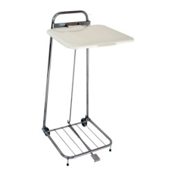 Säckställ Erik 125L Vit med pedal