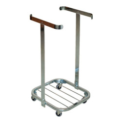 Säckvagn Stabil Zink 125 L 50 mm hjul