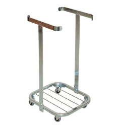 Säckvagn Stabil Zink 60 L 50 mm hjul