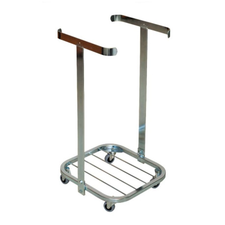 Säckvagn Stabil Zink 240 L 75 mm hjul