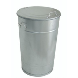 Avfallstunna Greger 115 L Lock Galvad