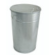 Avfallstunna Greger 160 L Lock Galvad