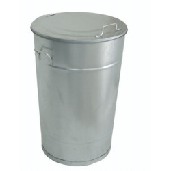 Avfallstunna Greger 160 L Lock Galvad