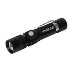 Ficklampa, USB-C, 300 Lumen, Zoom Proline