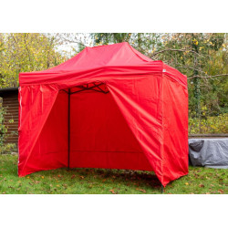 Snabbtält 2x2 m 4 väggar, olika färger