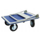 Flyttvagn 300 kg 90x60 cm, hopfällbar transportvagn, tillval