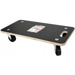 Flyttvagn 200 kg platt 57x30 cm, transportvagn