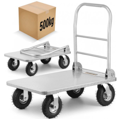 Flyttvagn 500 kg, transportvagn, hopfällbar, HiGHER