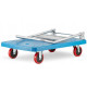 Flyttvagn 300 kg, hopfällbar, kraftig och ergonomisk