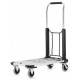 Flyttvagn 150 kg, transportvagn av aluminium, hopfällbar, HiGHER